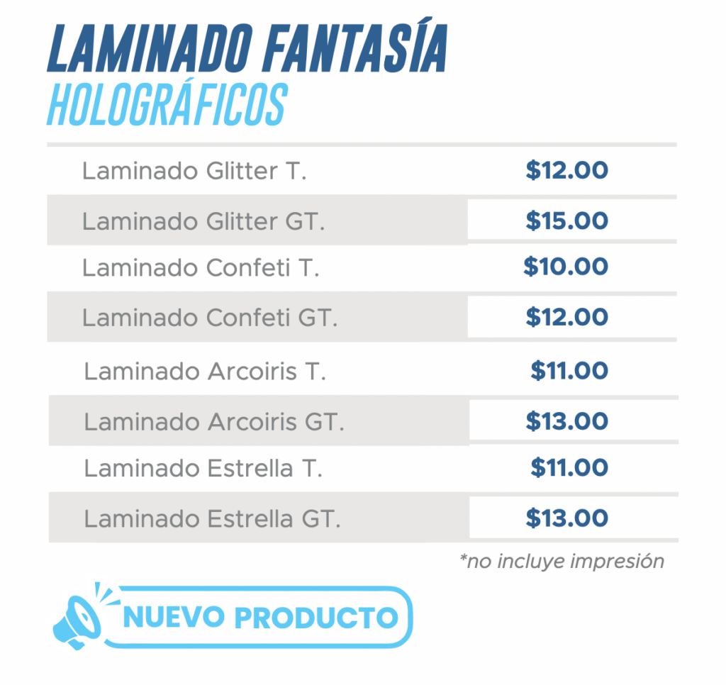 laminado fantasia costo